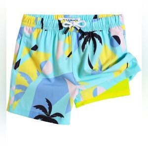 Boys Swim Trunks with Compression Liner Size Xl 14-16